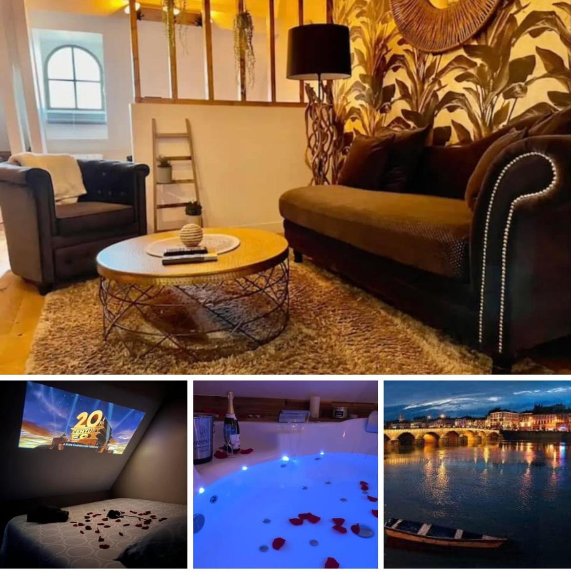 Sejour Detente Au Coeur De Macon Spa,Cine,Bouteille Offerte Exteriér fotografie
